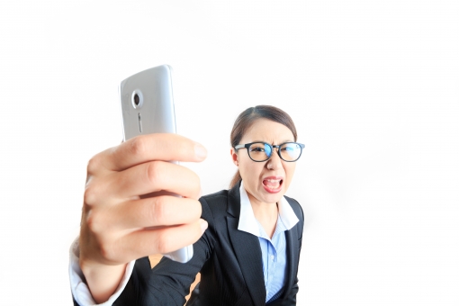 スマホ老眼
